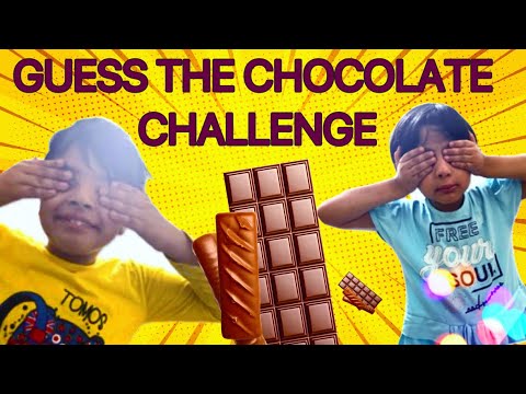 CHOCOLATE Challenge | Guess The CHOCOLATE Challenge | Musfira and Bilal Show