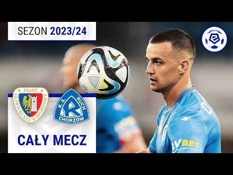 (1/2) Piast Gliwice - Ruch Chorzów | CAŁY MECZ | Ekstraklasa 2023/24 | 6. Kolejka