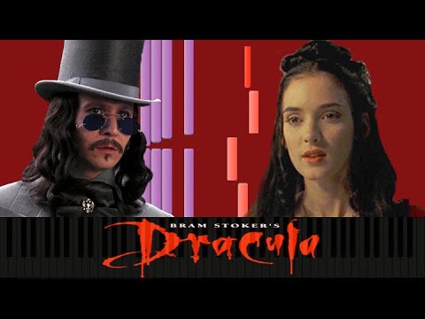 Bram Stoker's Dracula Love remembered Synthesia by Piano Knight