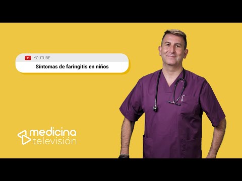 Síntomas de faringitis en niños