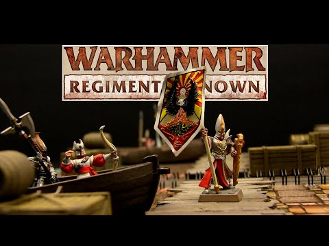 Reclaiming the Temple! | High Elves vs. Ogres| Warhammer Regiment of Renown