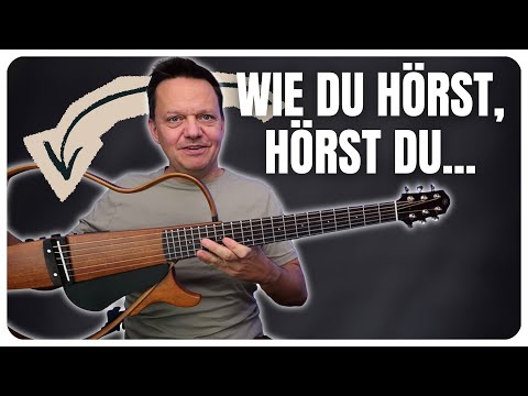 Das "S" in Gitarre steht für "silent" | Yamaha SLG200S