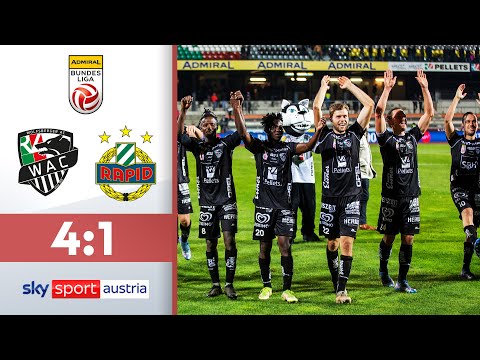 Wolfsberg fertigt Rapid ab | Wolfsberger AC - Rapid Wien | Highlights - ADMIRAL Bundesliga