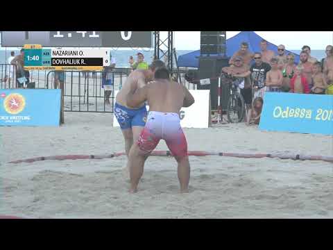 GOLD Men's BW - +90 kg: O. NAZARIANI (AZE) v. R. DOVHALIUK (UKR)