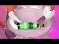 ASMR Sprite Ice Cream Rolls Intense Ice Crushing And Metal Scratching Sounds No Talking