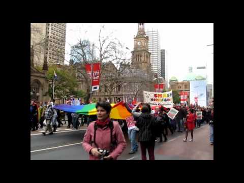 CityOfSydney.Tv Equal Marriage Rights Rally 11082012 Sydney Square March