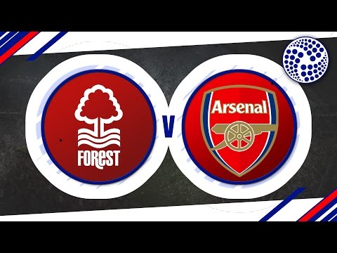 MATCH DAY LIVE 2016/17 - Nottingham Forest v Arsenal // EFL Cup 3rd Round
