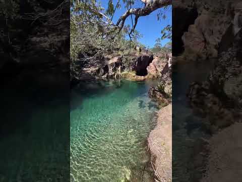 Cascada de los Cristales, cerca de Alto Paraíso de Goiás, Brasil