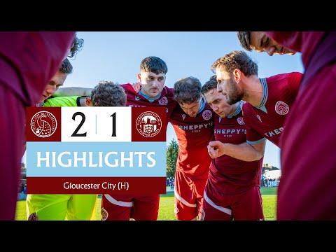 Taunton Town F.C. 2 – 1 | Gloucester City A.F.C. | Match Highlights | Southern League Premier South