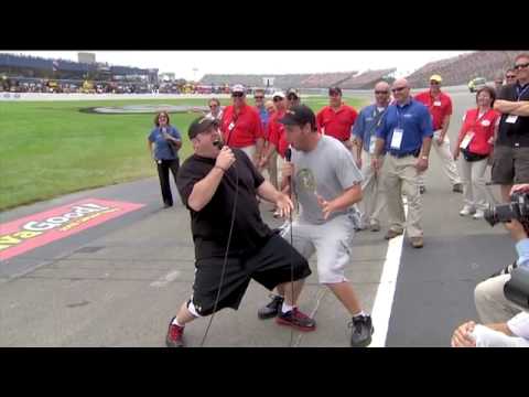 Adam Sandler and Kevin James: "Gentleman, Start Your Engines" - 2010 Heluva Good! 400