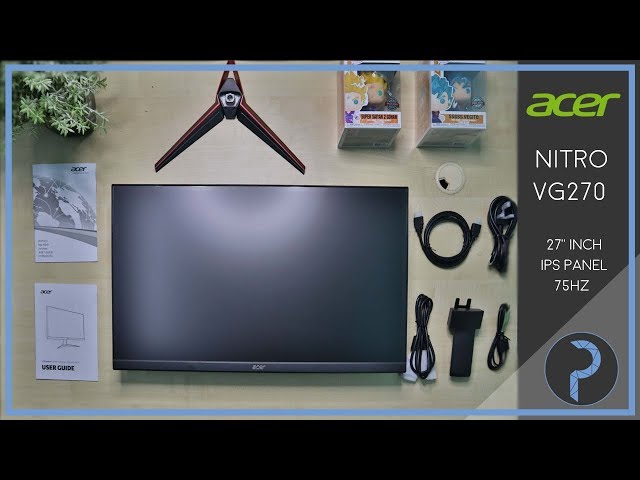 Màn hình Acer Nitro VG270 (27 inch/ FHD/ IPS/ 75Hz/ 1ms/ HDMI+DP/ Freesync)