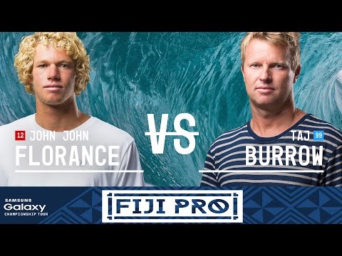 John John Florence vs. Taj Burrow - Fiji Pro 2016