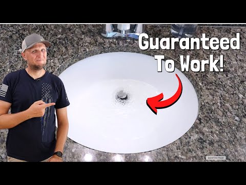 How To Unclog a Sink The RIGHT Way Without Spending a Dime!