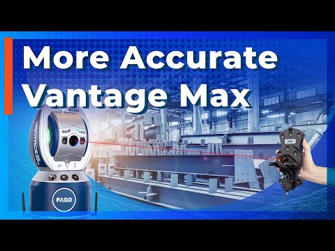 The New Vantage Max Laser Tracker