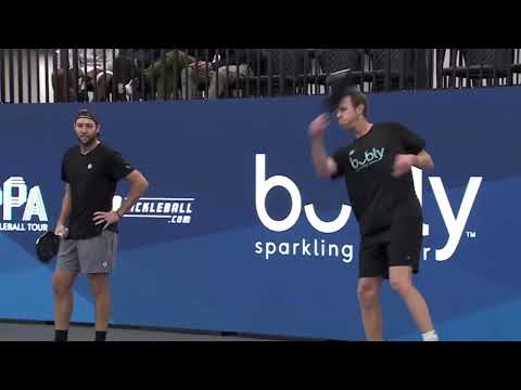 Sam Querrey CRAZY Pickleball Highlight shot vs Ben Johns