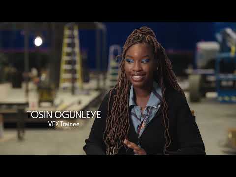 Thumbnail of the video: BFI Future Skills trainees on working on LucasFilms’ Indiana Jones and the Dial of Destiny