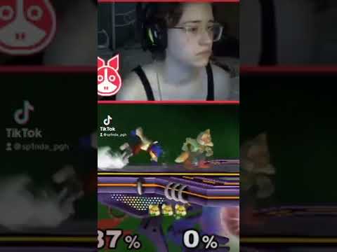 OH SHE READ IT! She read that roll!! #ssbm #melee #shorts