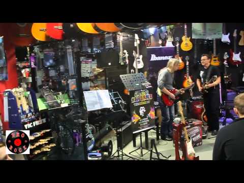 Leszek Cichoński, Wojciech Hoffmann w sklepie muzycznym PRO-ROCK Zielona Góra