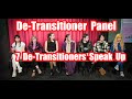 Detrans Awareness Day Panel Discussion With Detransitioners For No Way Back Documentary
