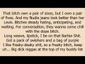Azealia Banks - Barbie Shit (Lyric Video) 