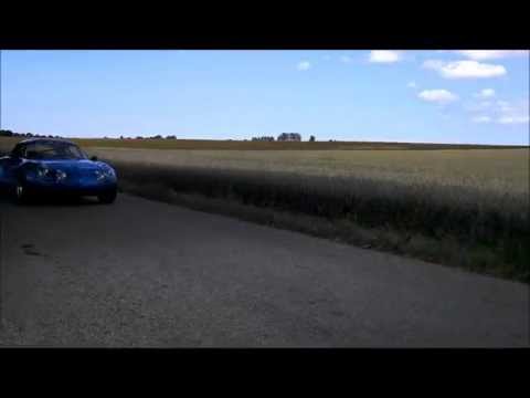 Renault Alpine A110 1600 driving