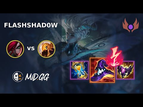 MID.GG: [ FlashShad0w ] Katarina MID vs Azir | EUW MASTER | LOL Season 2025