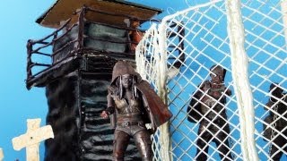 Walking Dead Prison Yard 3D Cake - How To