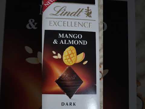 #shorts II New Lindt EXCELLENCE II #MANGO & ALMOND #chocolate #viral #yt