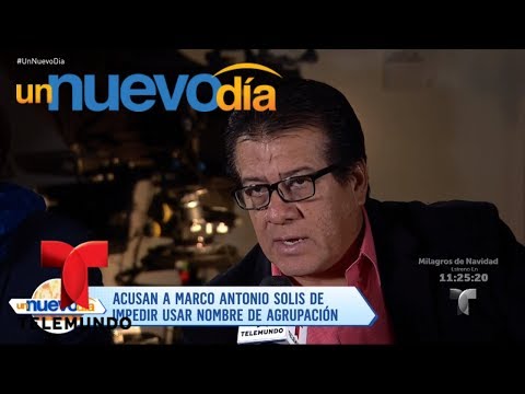 ¡Marco Antonio Solís no quiere reunir a Los Bukis! | Un Nuevo Día | Telemundo