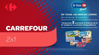 Carrefour 2x1 Conservas anuncio