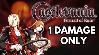 Can You Beat Castlevania: Portrait of Ruin While Only Doing 1 Damage