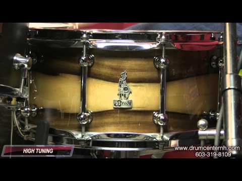 Video Demo: Brady Red Iron Bark Ply Snare Drum 6.5x14 Blackheart Gloss