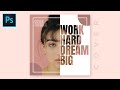 How To Create Simple Cover Art Design In Photoshop Photoshop Tutorial