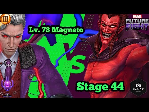 Lv. 78 Magneto vs Mephisto | Marvel Future Fight