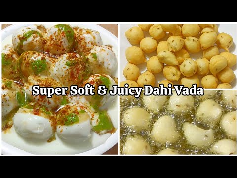 Super soft & juicy dahi vada recipe | street style with tips & tricks