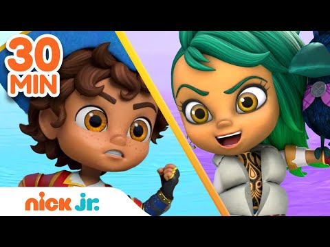 Santiago of the Seas vs. Bonnie Bones! | 30 Minute Compilation | Nick Jr.