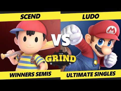 The Grind 157 Winners Semis - Scend (Ness) Vs. Ludo (Mario) Smash Ultimate - SSBU