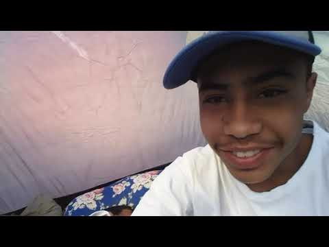 Acampamos no quintal de casa!!!🏡😱