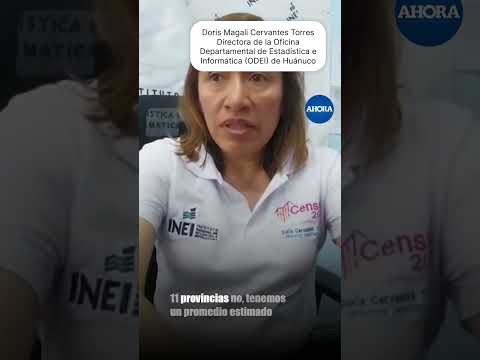 🏠 Doris Magali Cervantes Torres, directora de la ODEI Huánuco