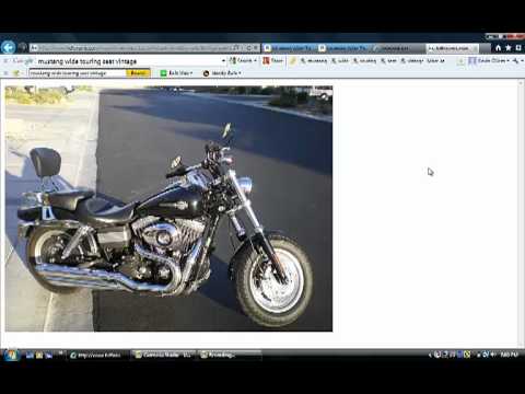 Mustang Wide Touring Vintage Style Motorcycle Seat Review w/ discount no coupon