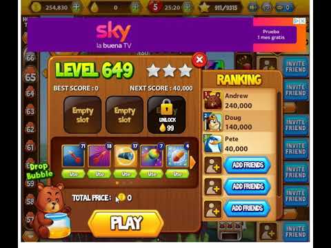 Buggle  Level 649 - No Boosters