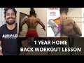 Home Back Workout for traps and rear delts - no weights