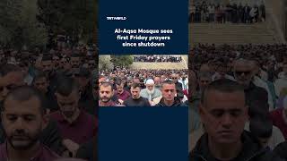 Al-Aqsa Mosque reopens after six-week Israeli shutdown, thousands attend Friday prayers