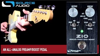 Video thumbnail for Source Audio ZIO Analog Front End + Boost by Mike Hermans