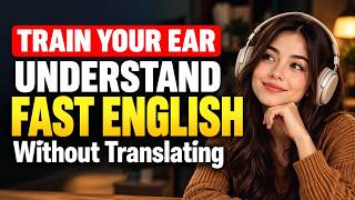 Train Your Ear to Understand Fast English Without Translating | Slow English Listening Practice