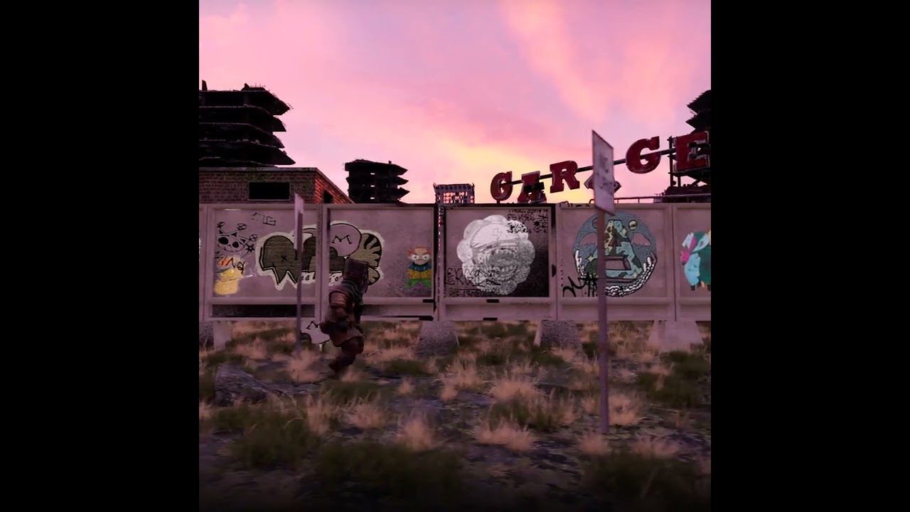 Post apocalypse - 3d gallery of the artist on the fence