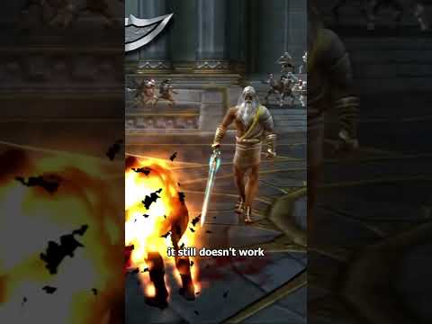 Is it possible to kill Zeus at the beginning of God of War 2? #godofwar2