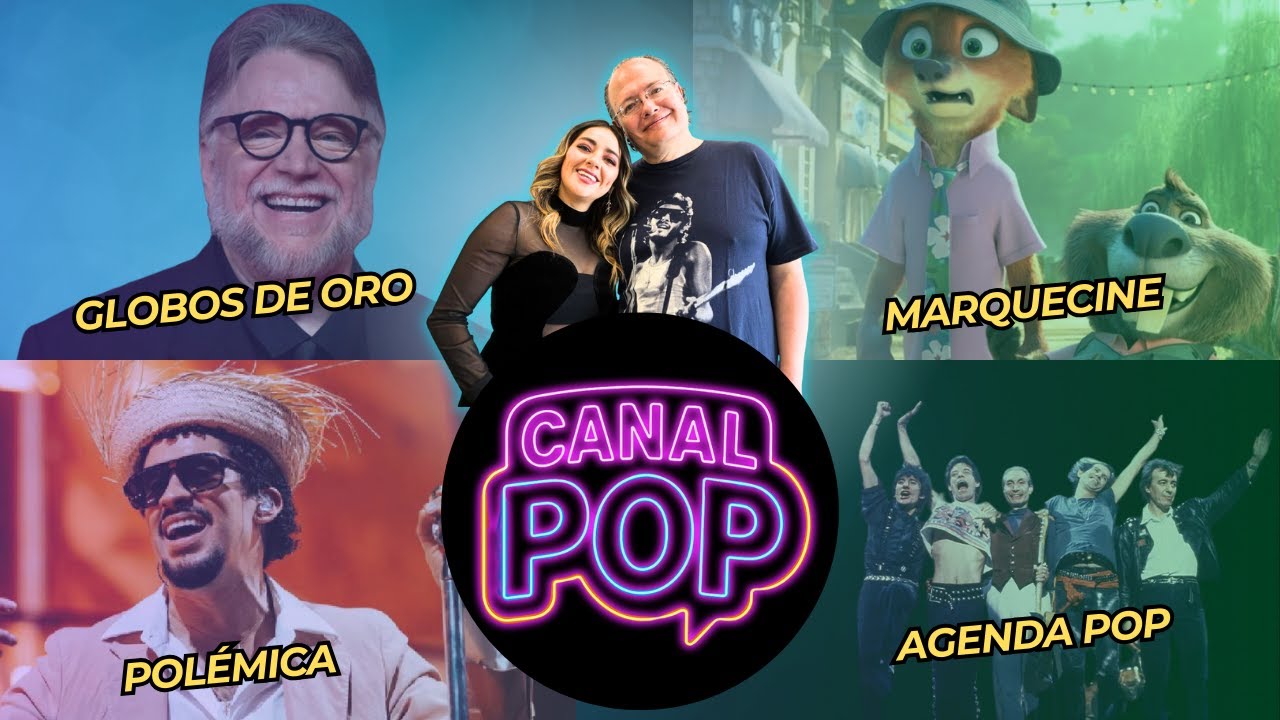 #CanalPop con #SergioZurita y #VioletaMoreno: Los nominados a los Globos de Oro 2026 y más.