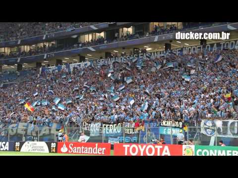 "Grêmio 1 x 0 Nacional (URU) - Libertadores 2014 - Vencer no chiqueiro" Barra: Geral do Grêmio &bull; Club: Grêmio