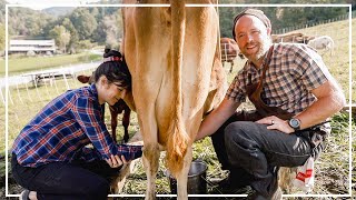 Raw Milk & Real Talk With @theJustinRhodesShow  | Family, Farming, & Tips for Success